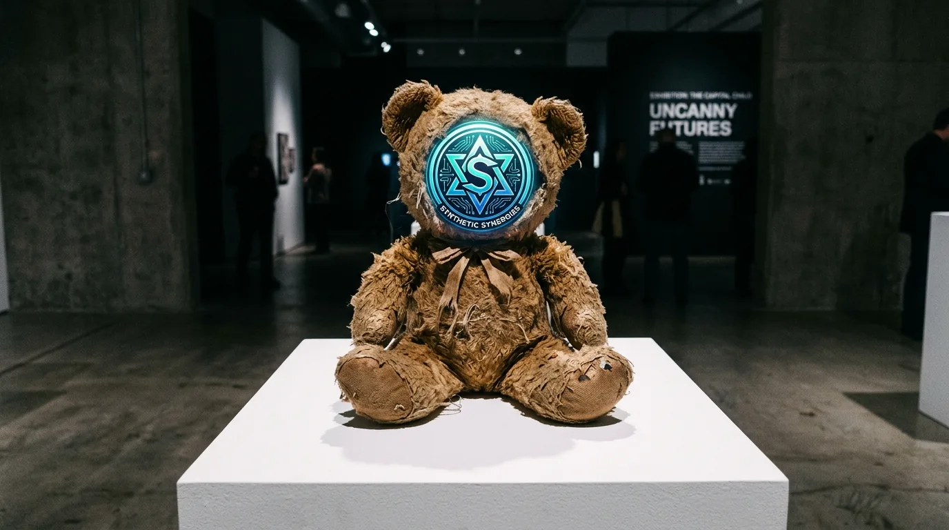 Urso de pelúcia representando o objeto de transição e o conforto emocional inicial na teoria do apego