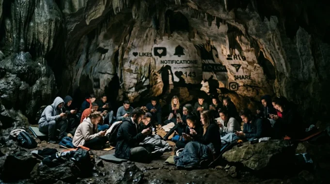 O Mito da Caverna de Platão Revisitado: A Ilusão das Redes Sociais na Era do Algoritmo
