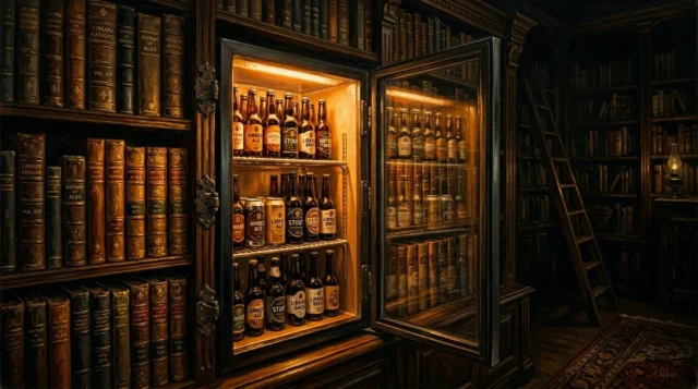 Beer_fridge_in_wooden_library_202605161437-limpo